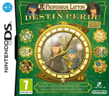 Professeur Layton et le Destin Perdu (France) box cover front